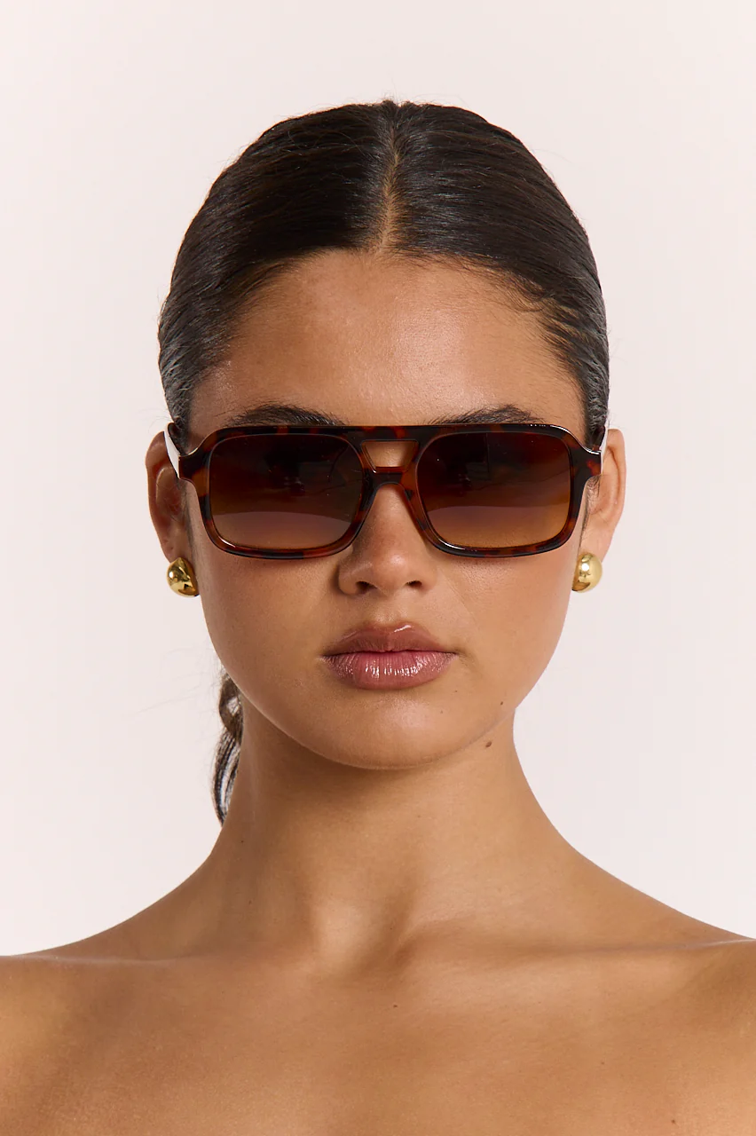 Airlie Sunglasses - Dark Tort - Image 2