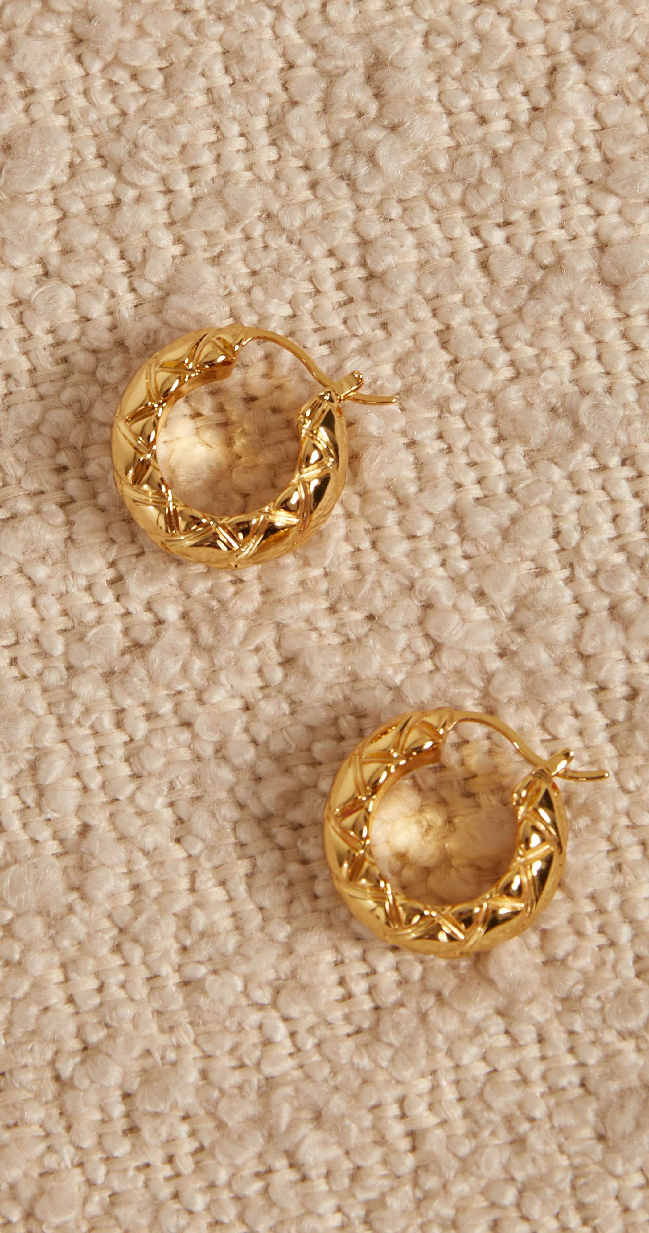 Alessandra Earrings - Gold - Image 2