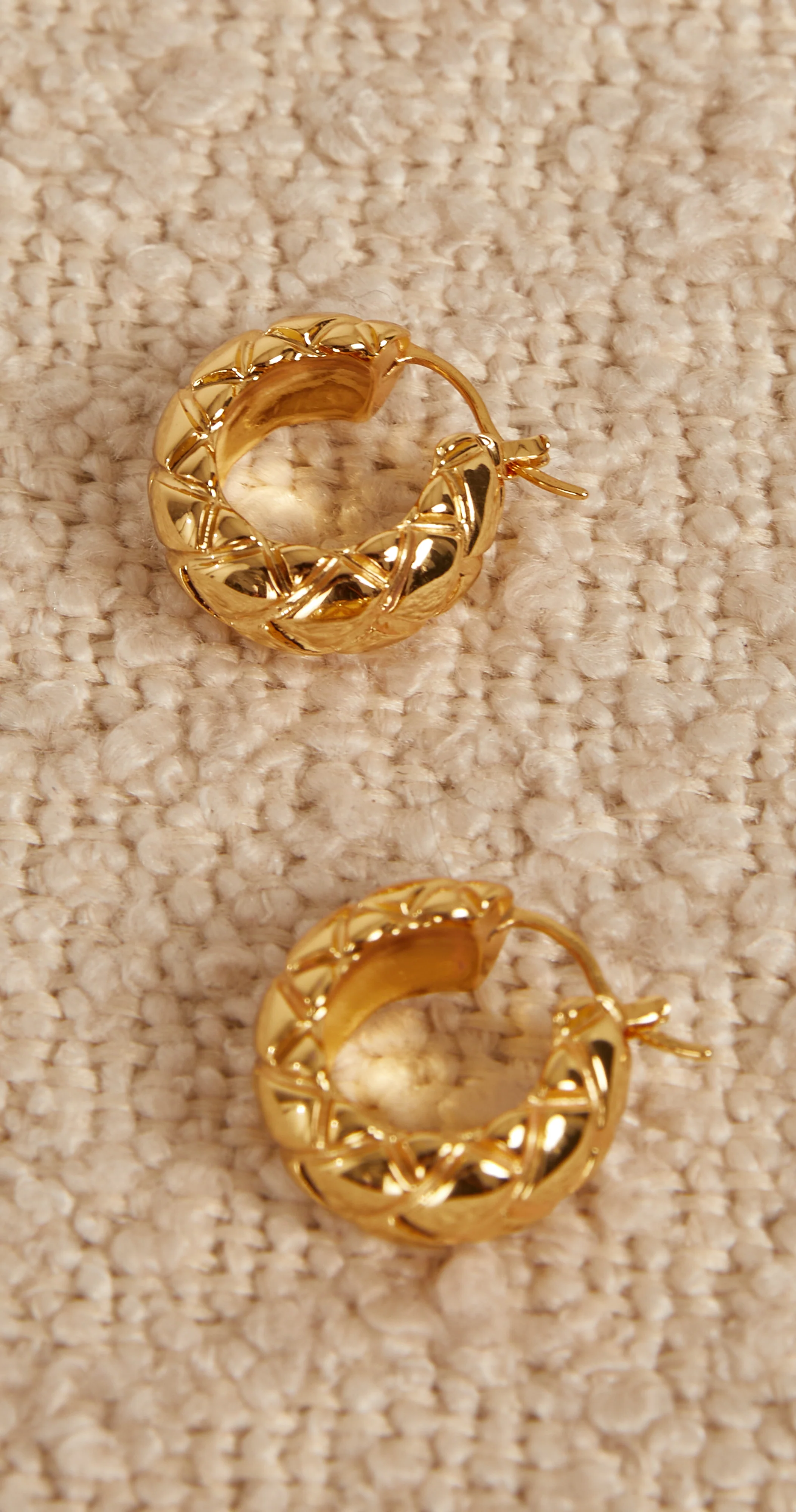 Alessandra Earrings - Gold - Image 3