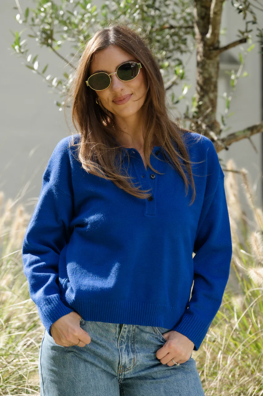 Alice Knit - Cobalt