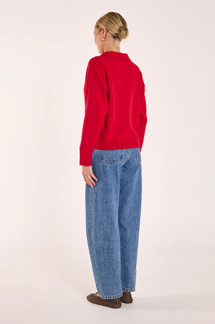 Alice Knit - Red - Image 5