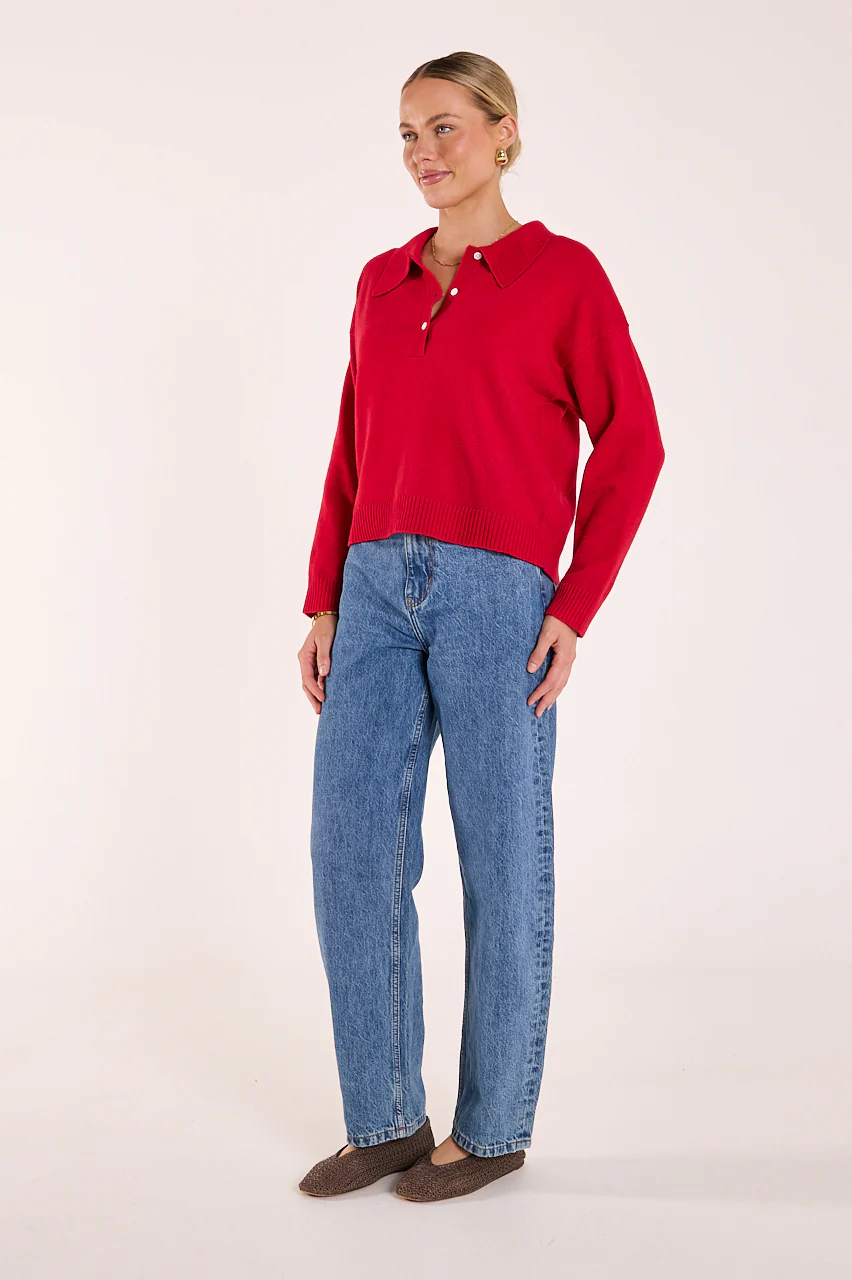 Alice Knit - Red - Image 6