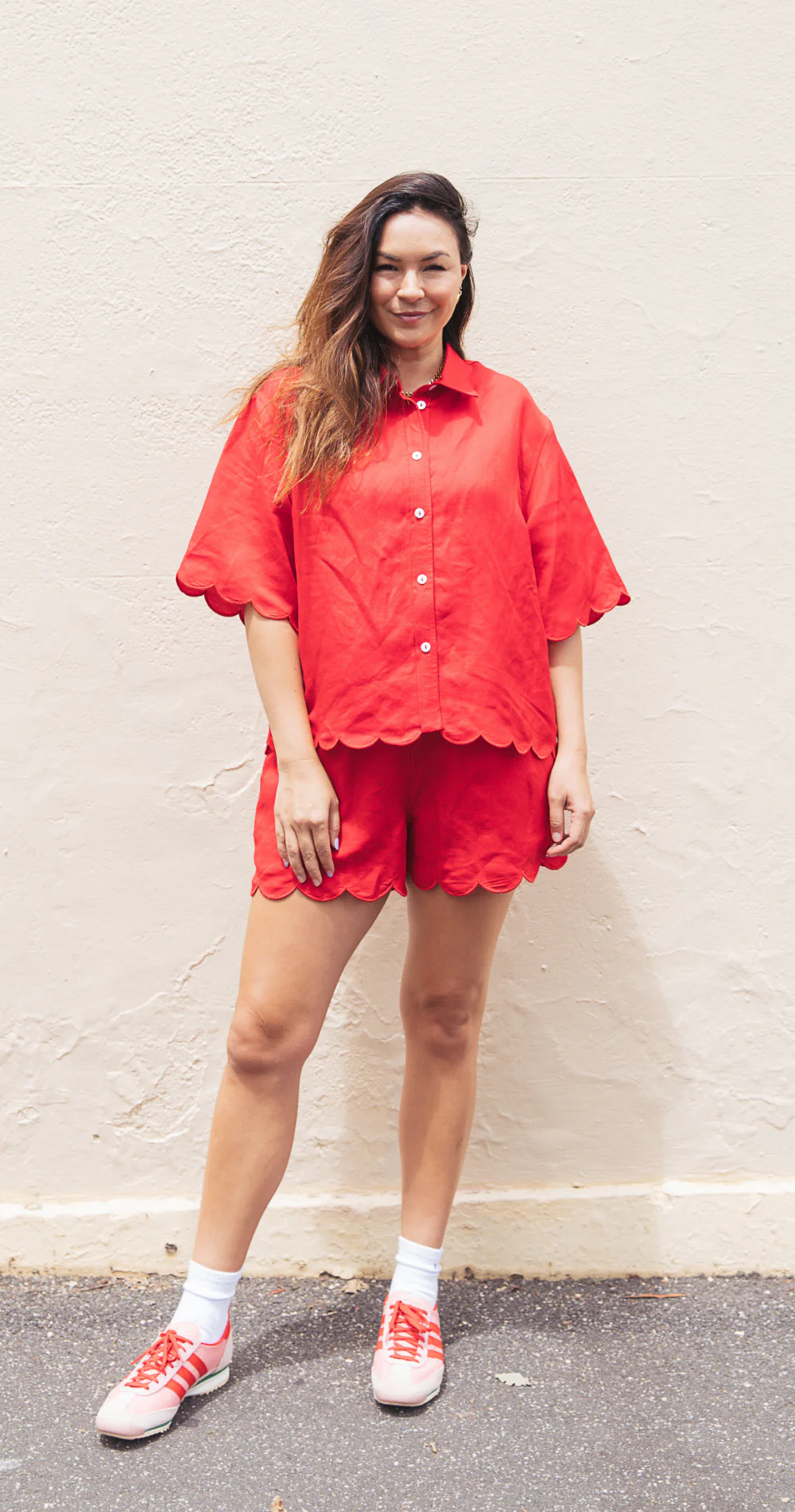 Amber Short - Red - Image 4