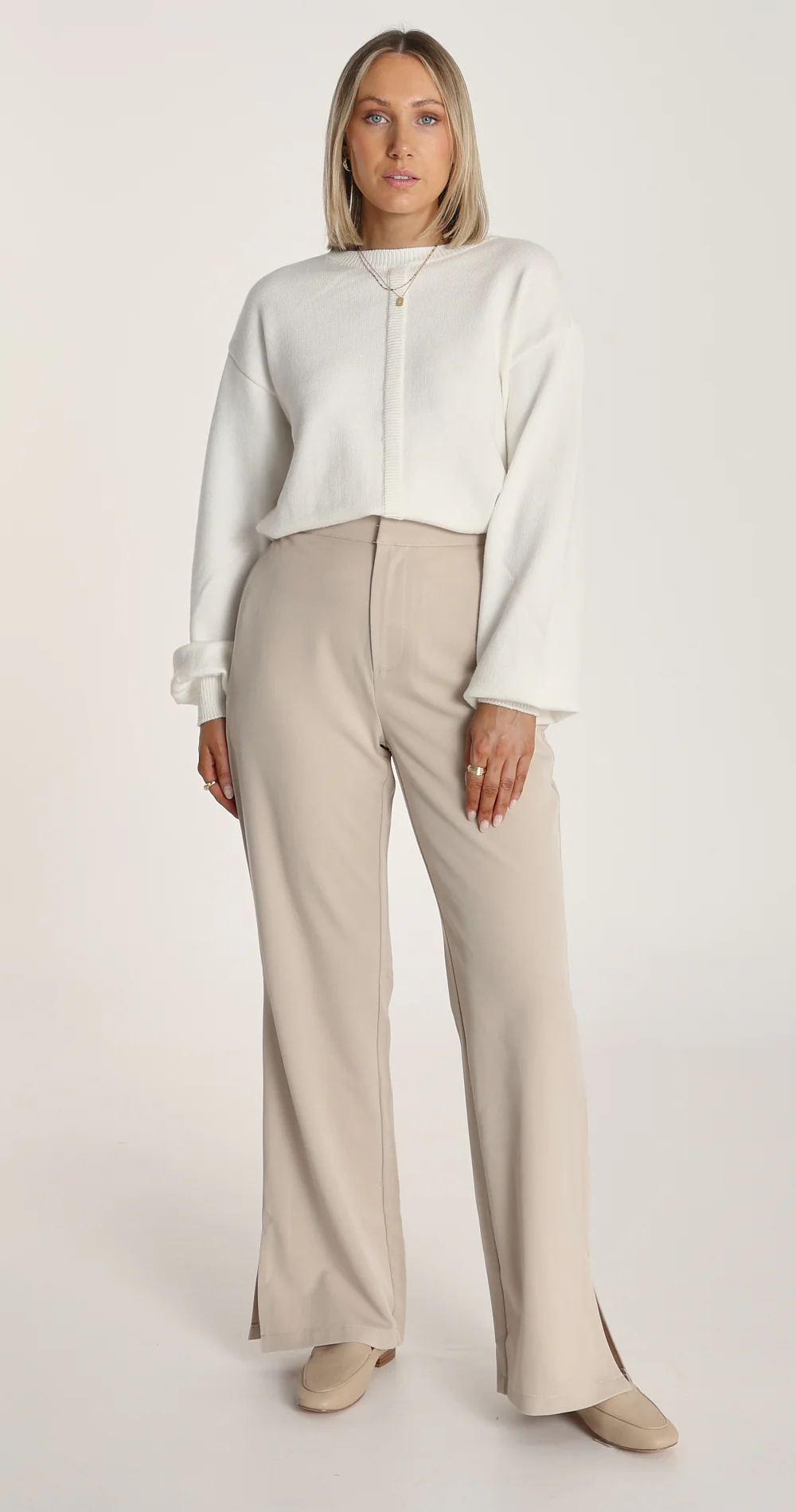 Anderson Pant - Beige - Image 5
