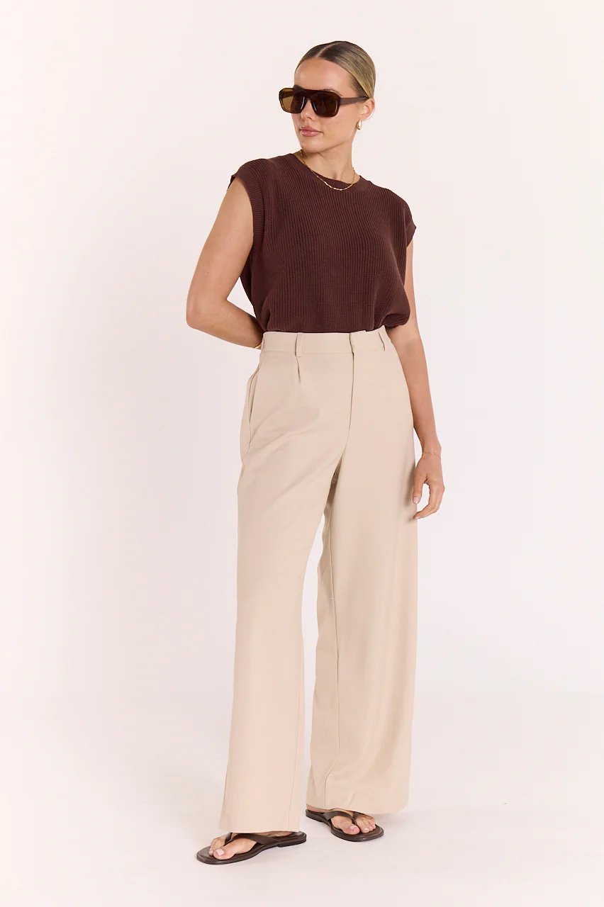 Andie Pant - Beige - Image 2