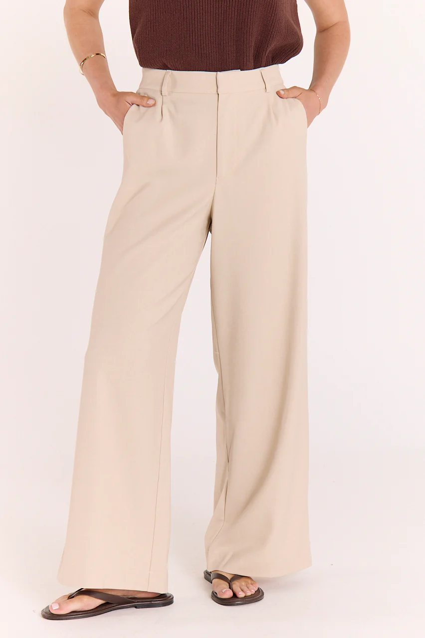 Andie Pant - Beige - Image 3