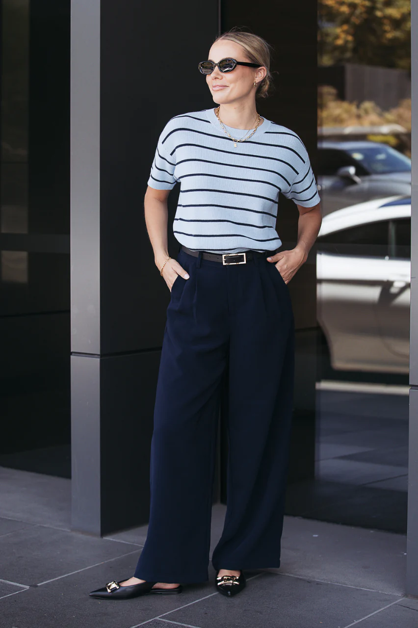 Andie Pant - Navy - Image 5