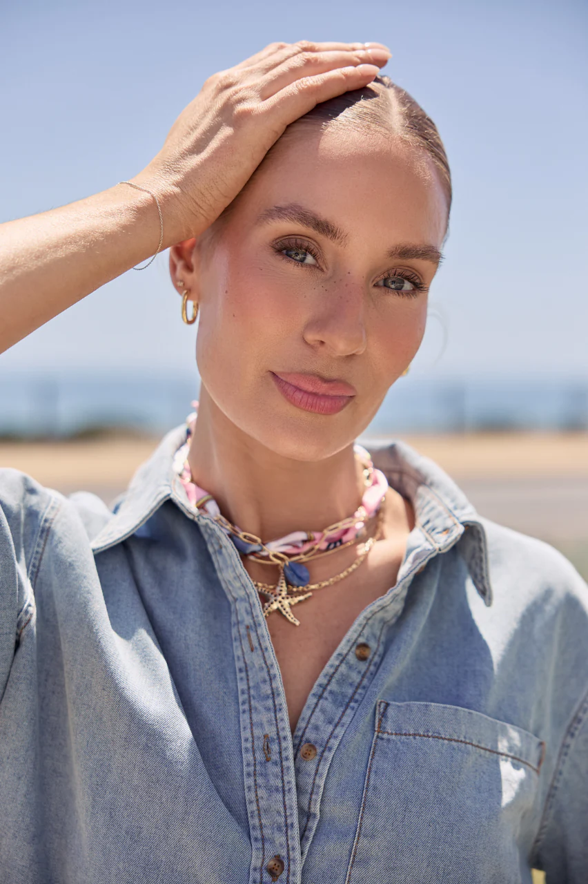 Andrea Necklace - Gold - Image 2