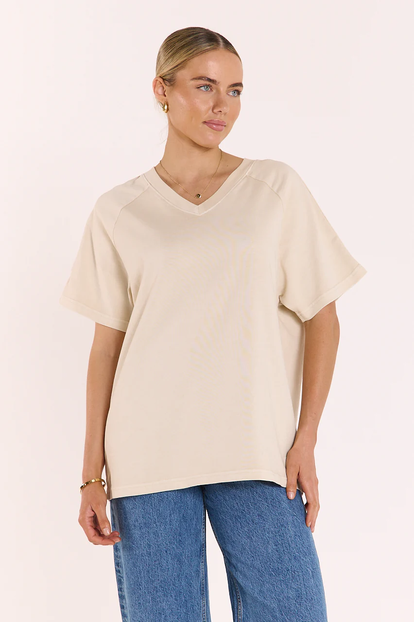 Archer Tee - Cream - Image 2