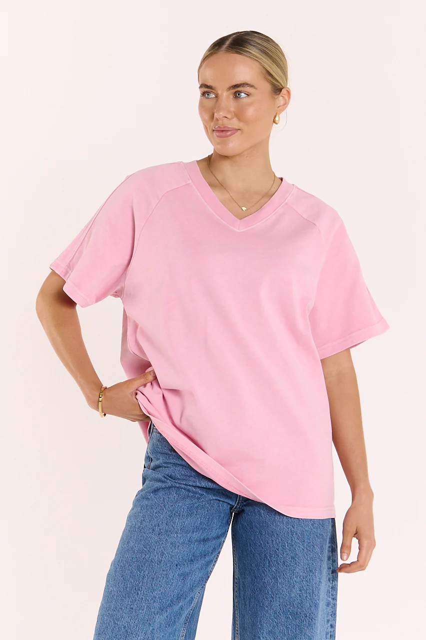 Archer Tee - Pink - Image 5