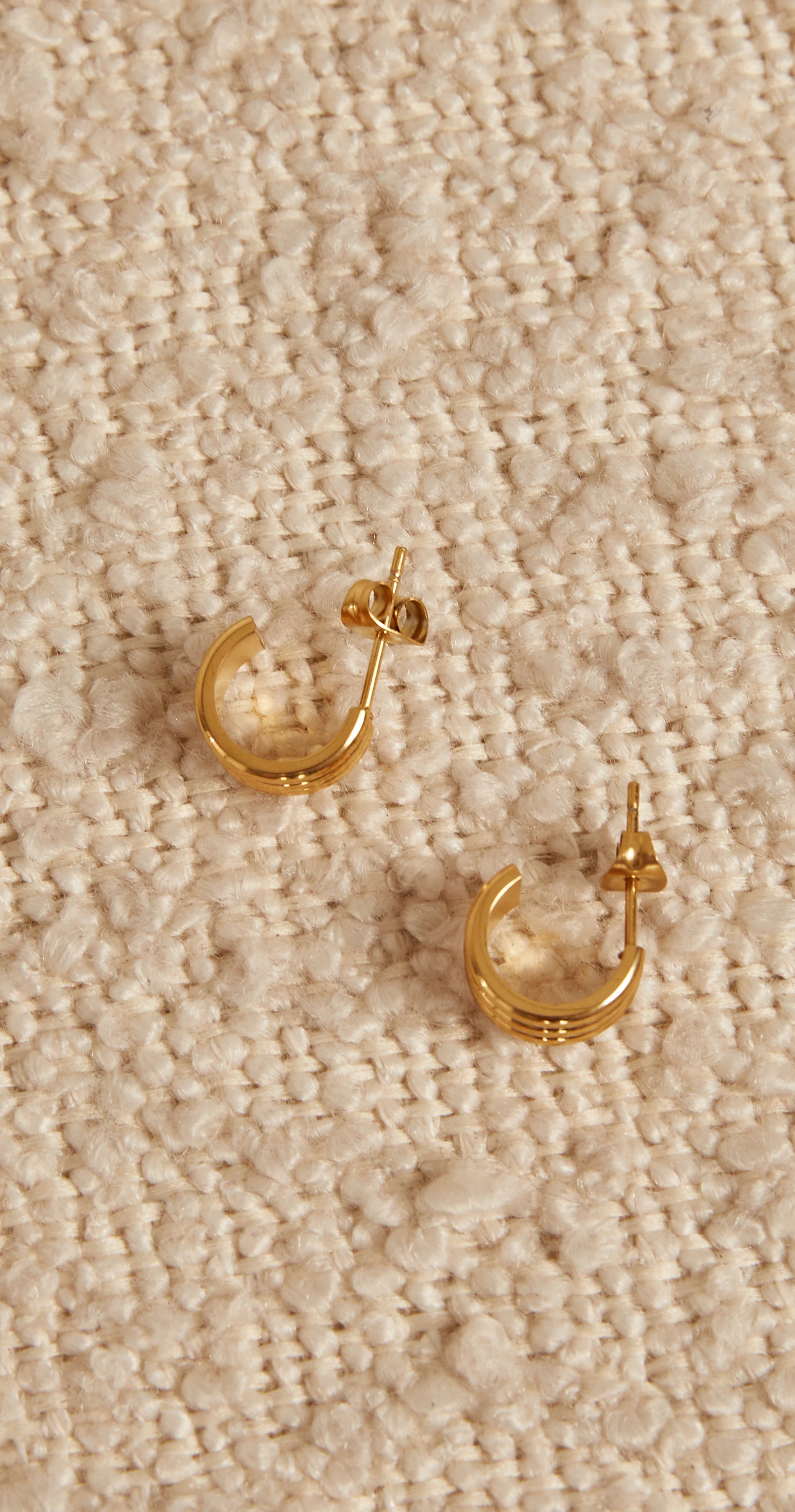 Aria Earrings - Gold - Image 4