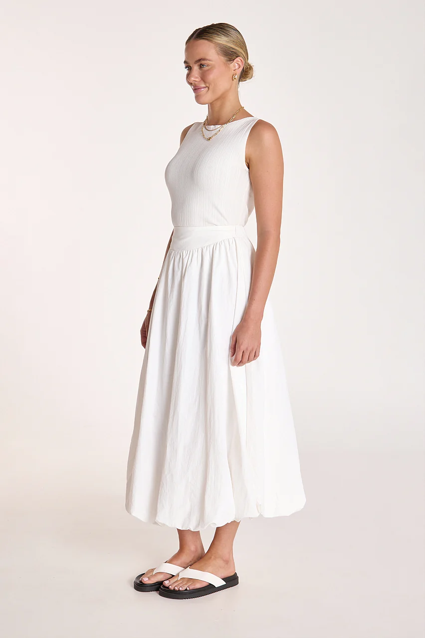 Aria Skirt - White - Image 3