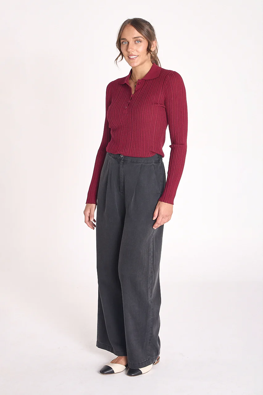 Arlo Denim Pant - Black - Image 4