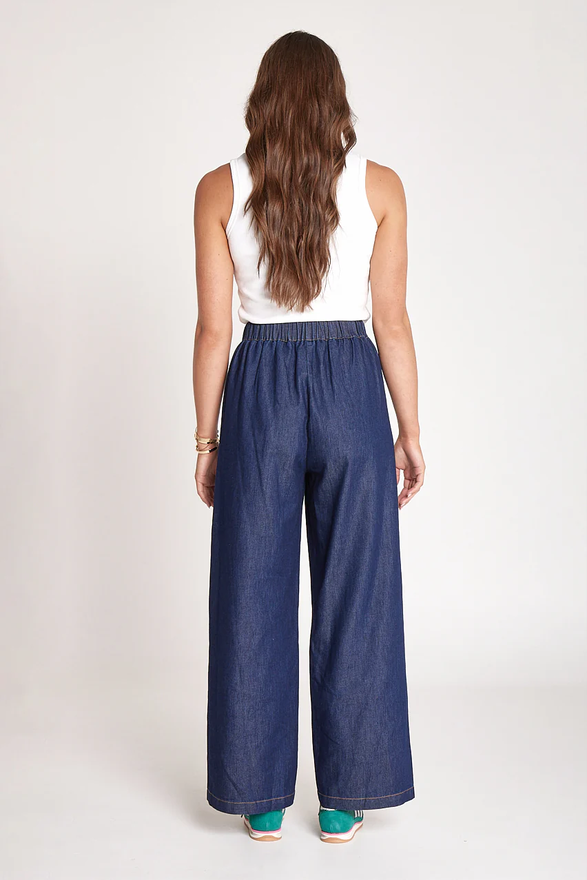 Arlo Denim Pant - Dark Blue - Image 4
