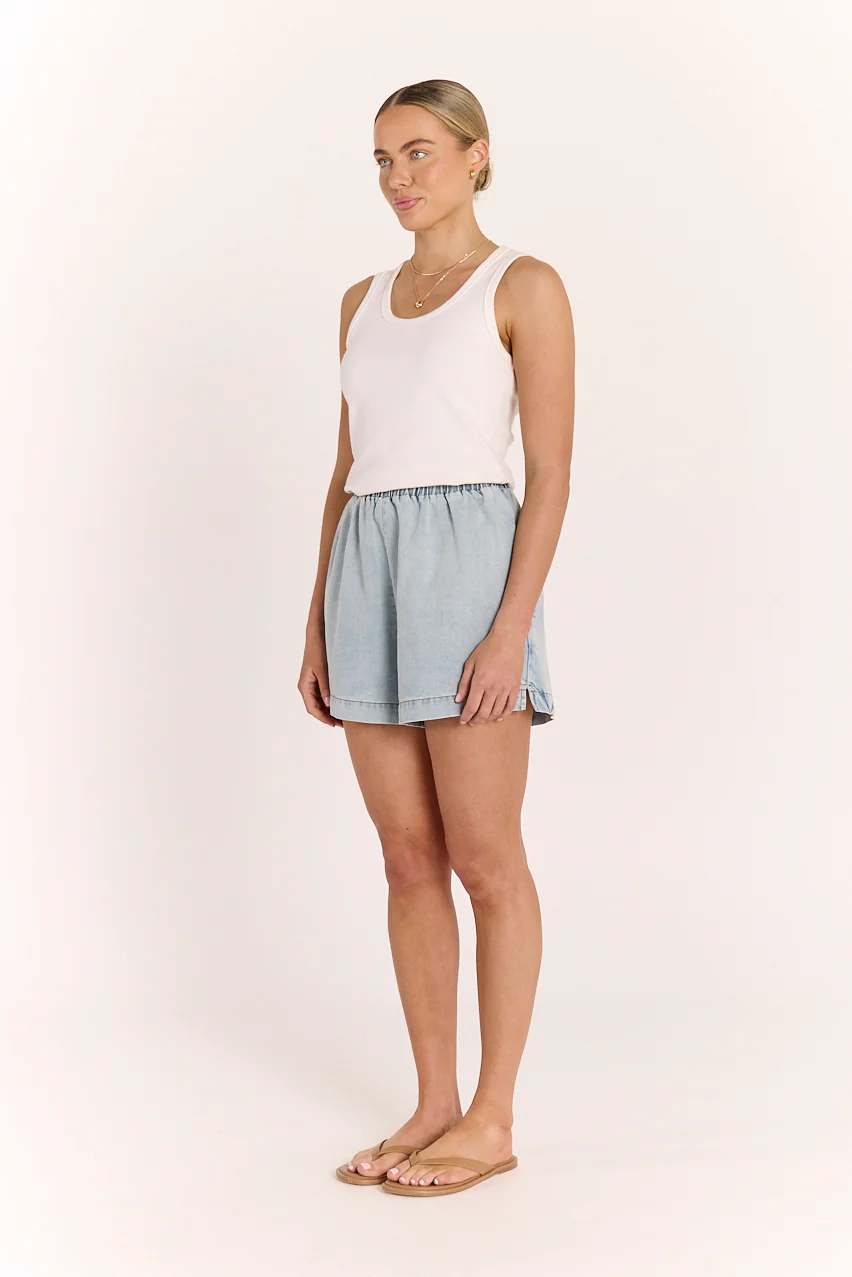 Arlo Denim Short - Summer Blue - Image 5
