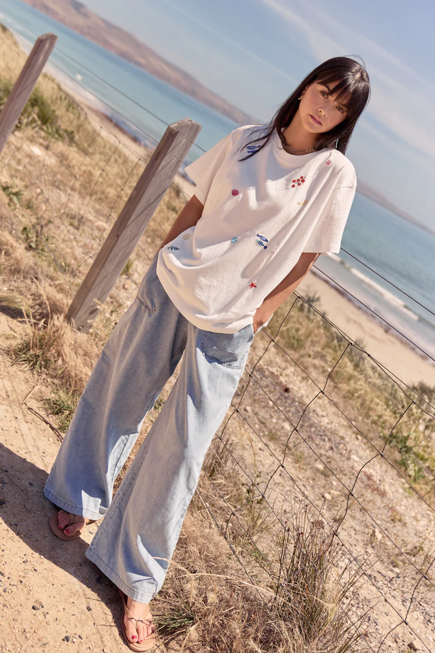 Arlo Relaxed Pant - Summer Blue - Image 4