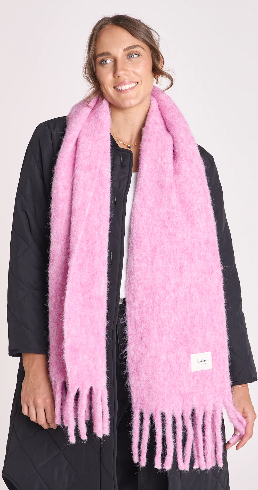 Aspen Scarf - Candy Pink - Image 5