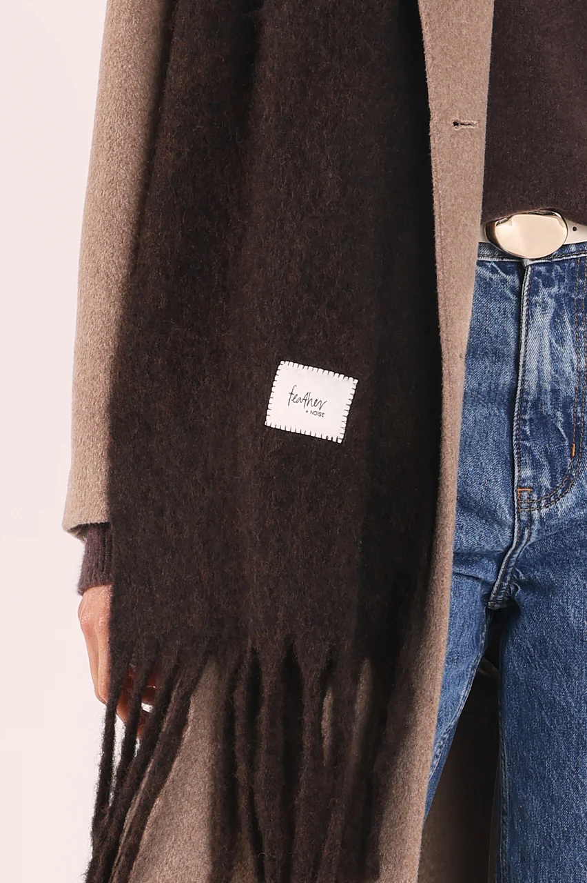 Aspen Scarf - Chocolate