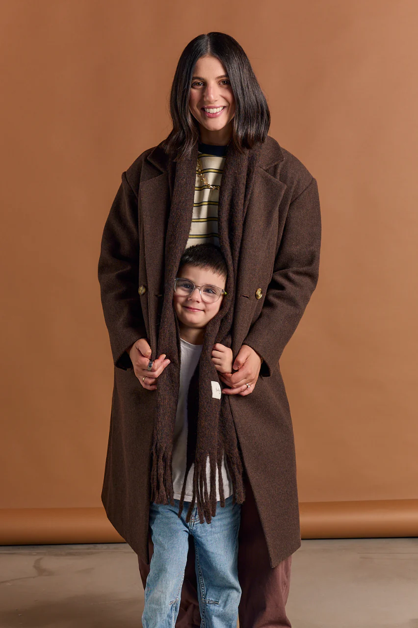 Aspen Scarf - Chocolate - Image 4
