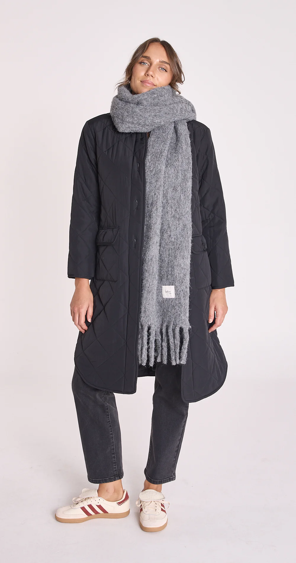 Aspen Scarf - Grey - Image 4