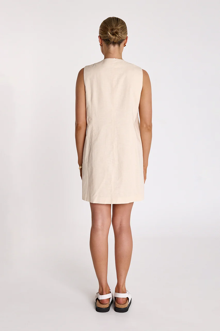 Audrey Dress - Cream - Image 6