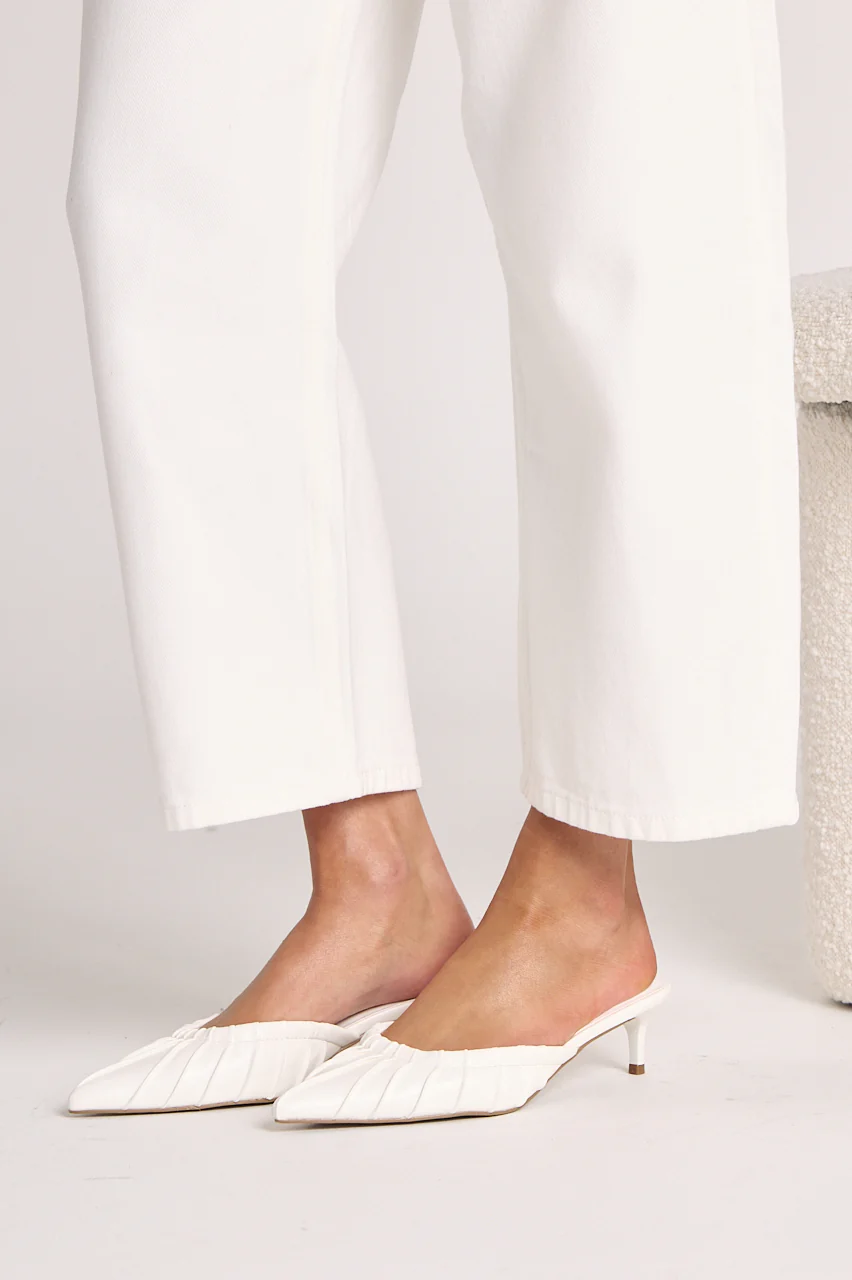 Baleia Heel - White - Image 3