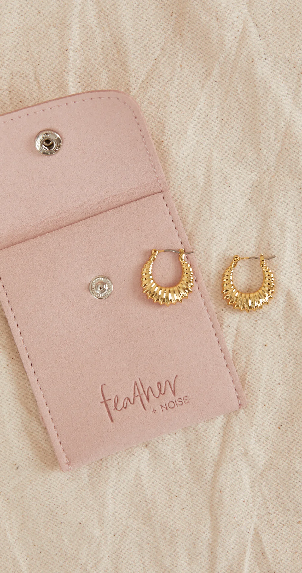 Belle Earrings - Gold - Image 3