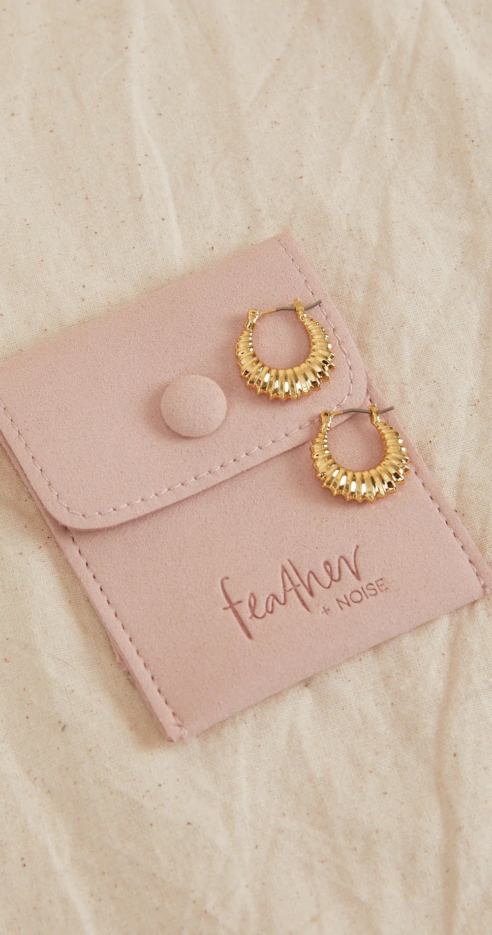 Belle Earrings - Gold - Image 4