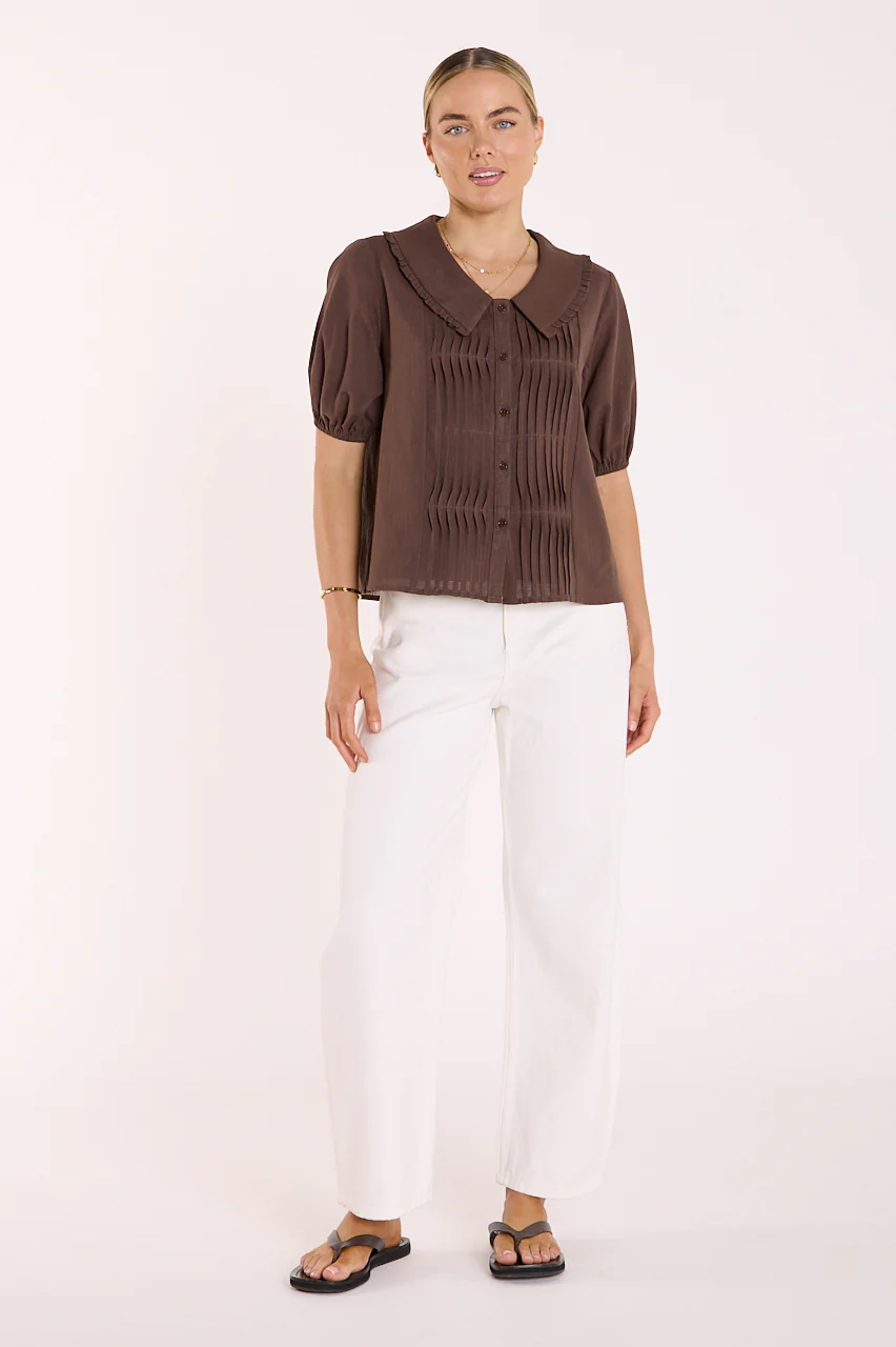 Betsy Top - Chocolate - Image 3