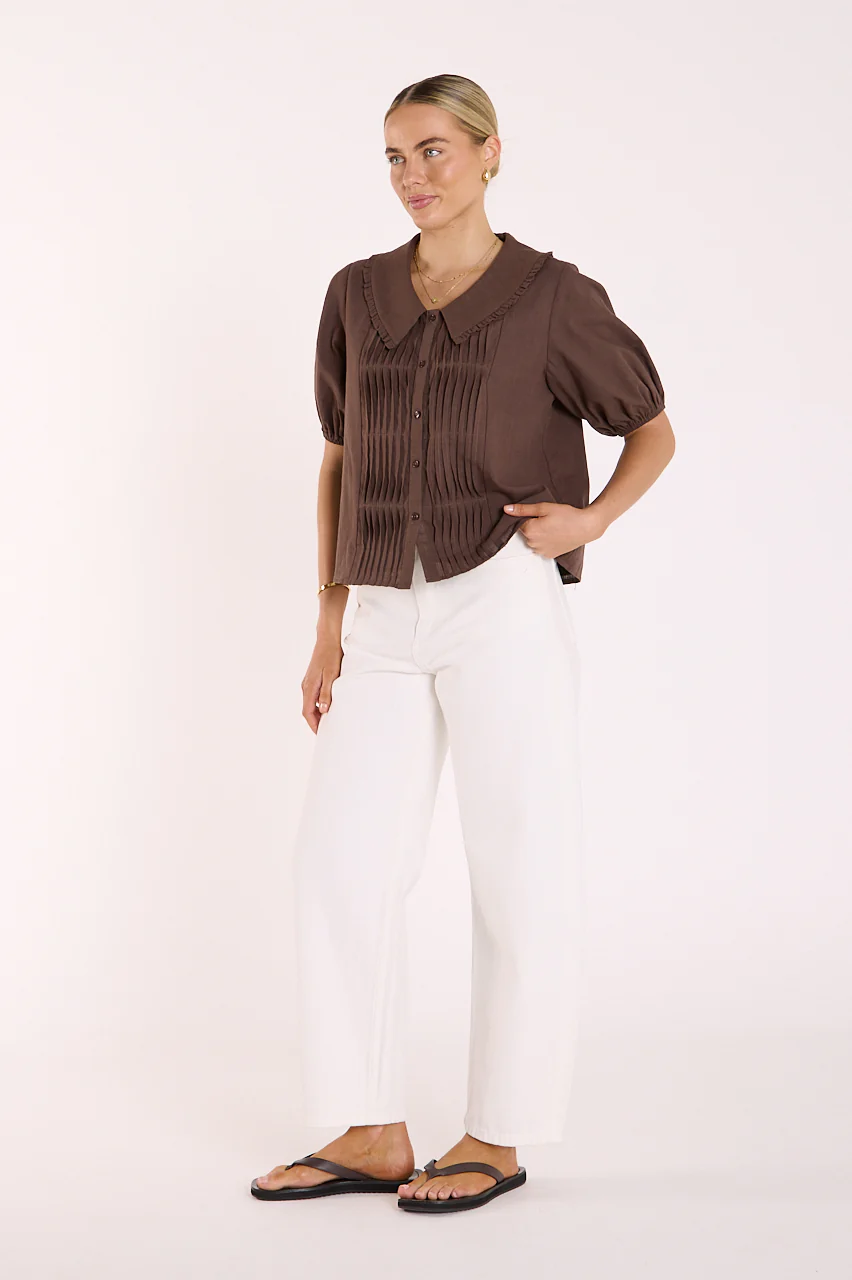 Betsy Top - Chocolate - Image 5