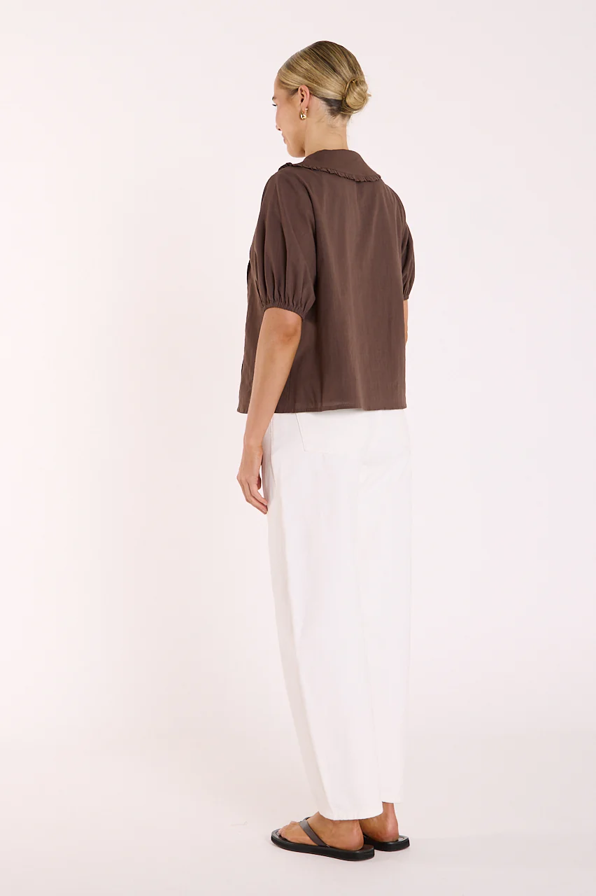 Betsy Top - Chocolate - Image 6
