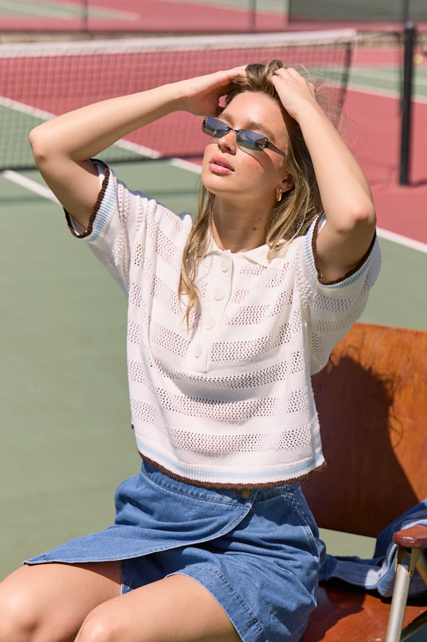 Blaire Top - Ivory - Image 2