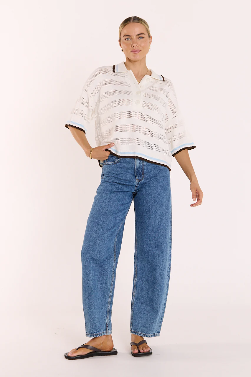 Blaire Top - Ivory - Image 3