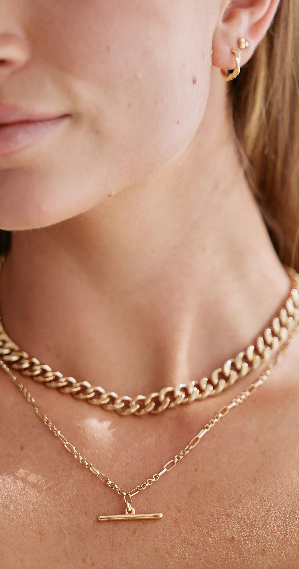 Blake Necklace - Gold - Image 3