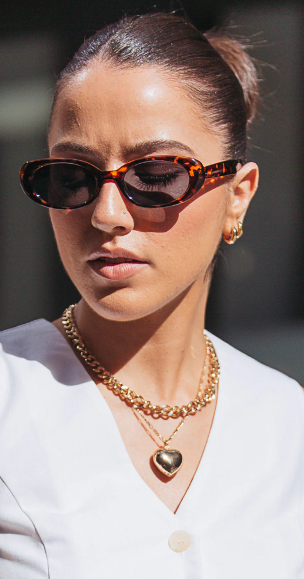 Blake Necklace - Gold - Image 8