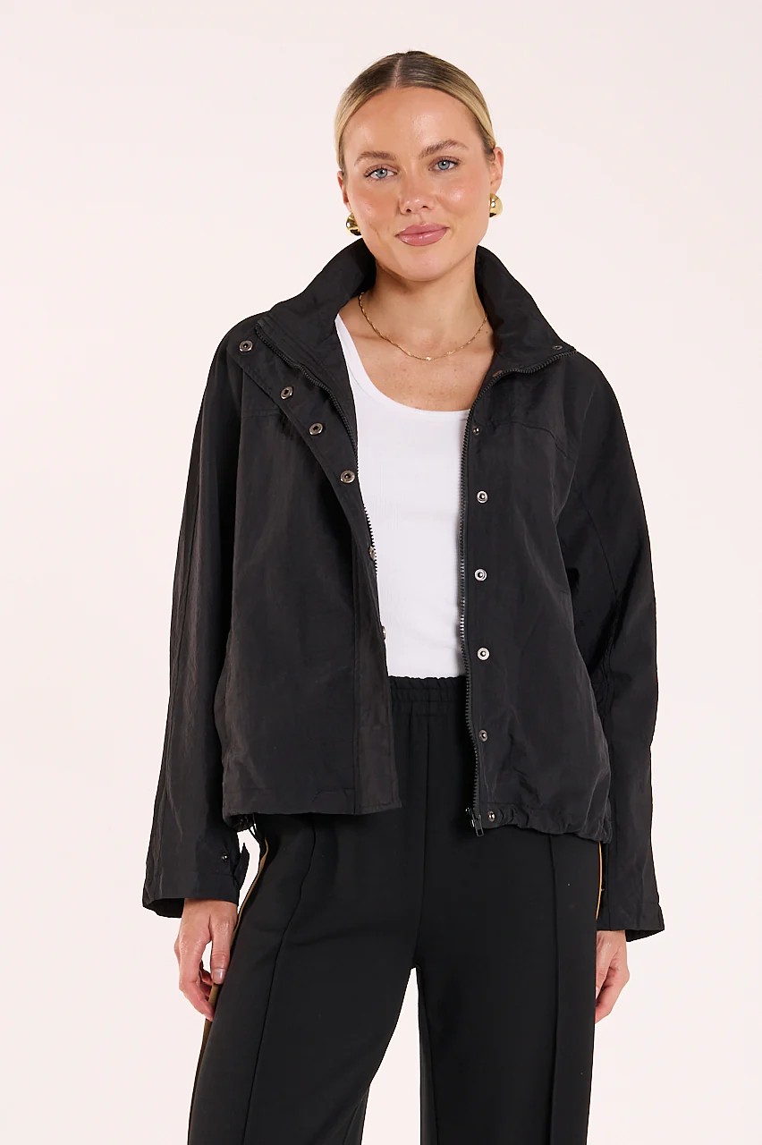 Blake Windbreaker - Black - Image 4