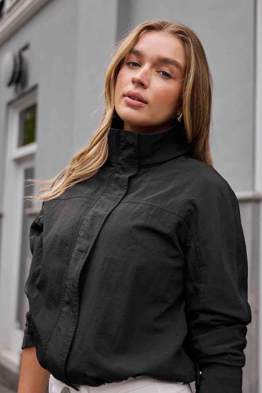 Blake Windbreaker - Black - Image 6