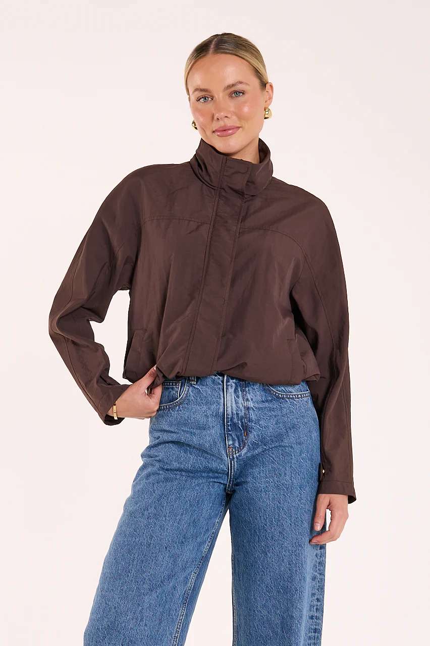 Blake Windbreaker - Chocolate - Image 2