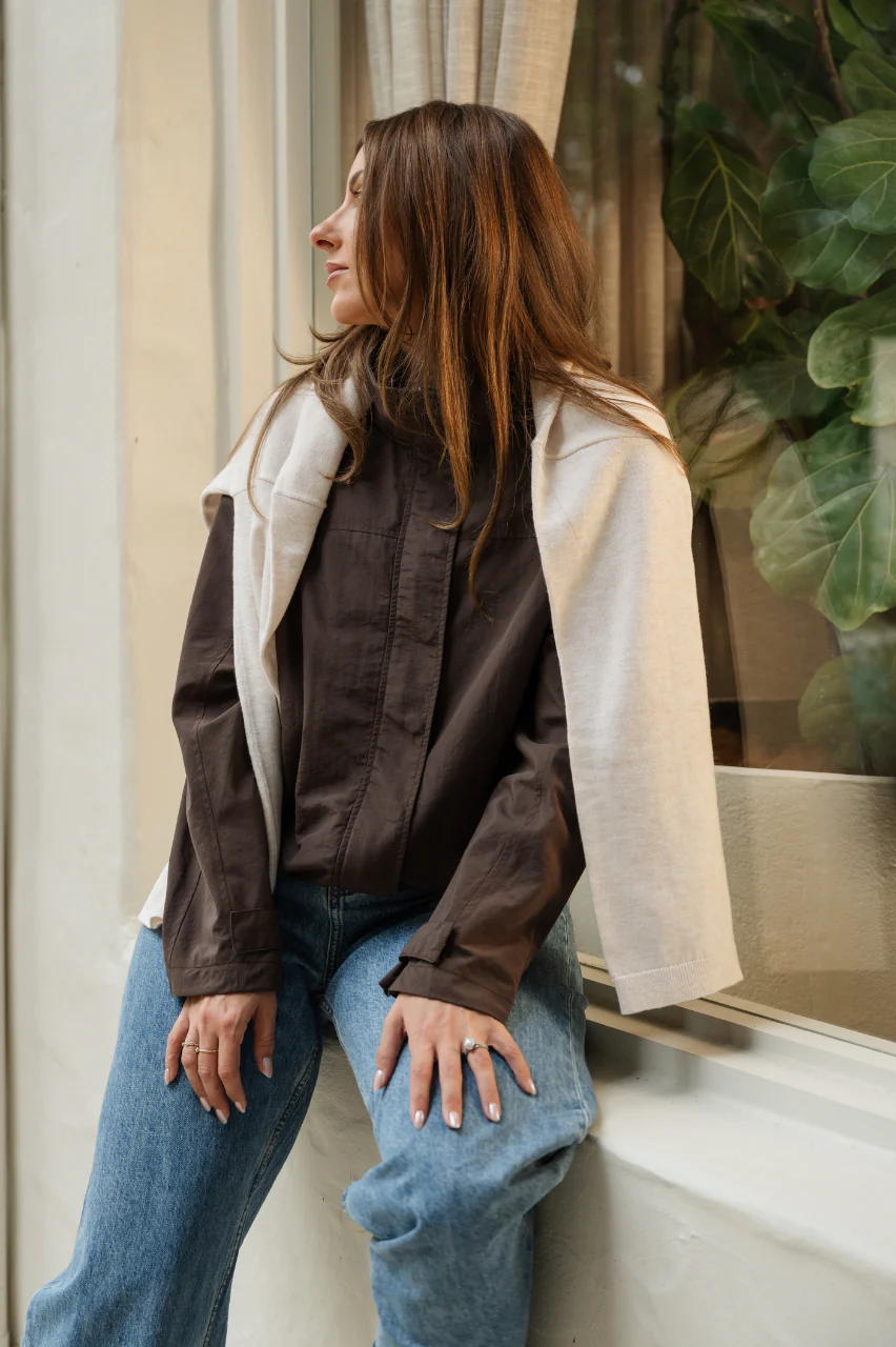Blake Windbreaker - Chocolate - Image 4