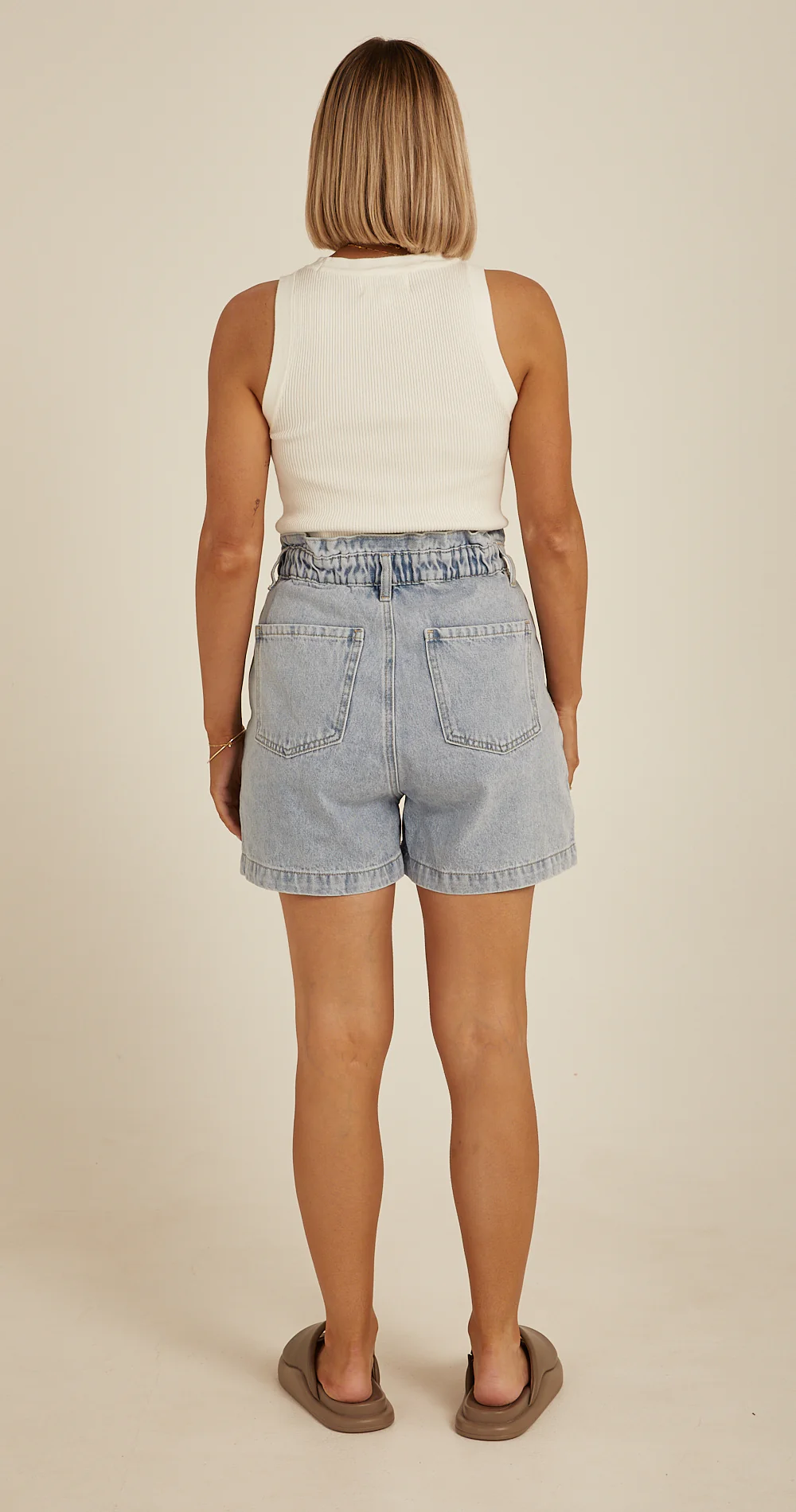 Blondie Denim Short - Blue Skies - Image 5