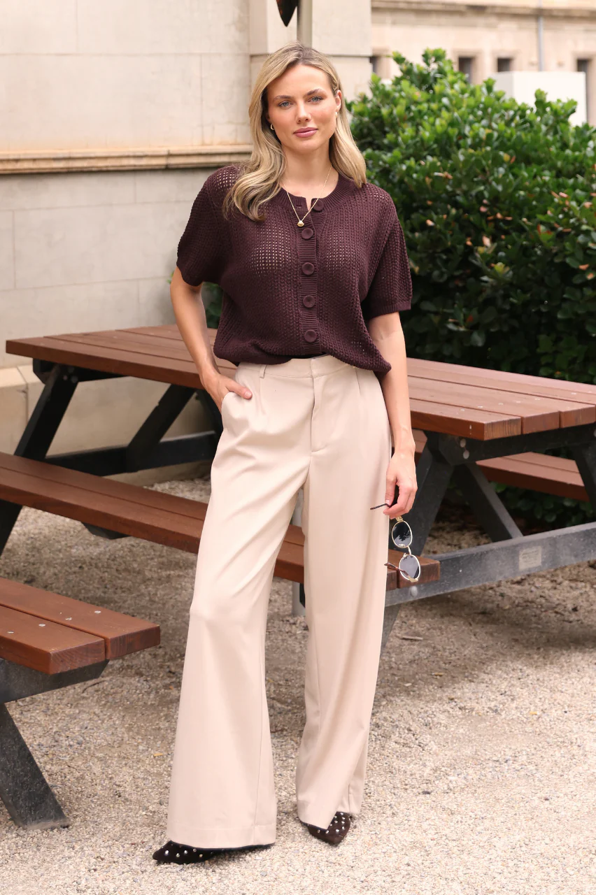 Boston Pant - Cream - Image 4