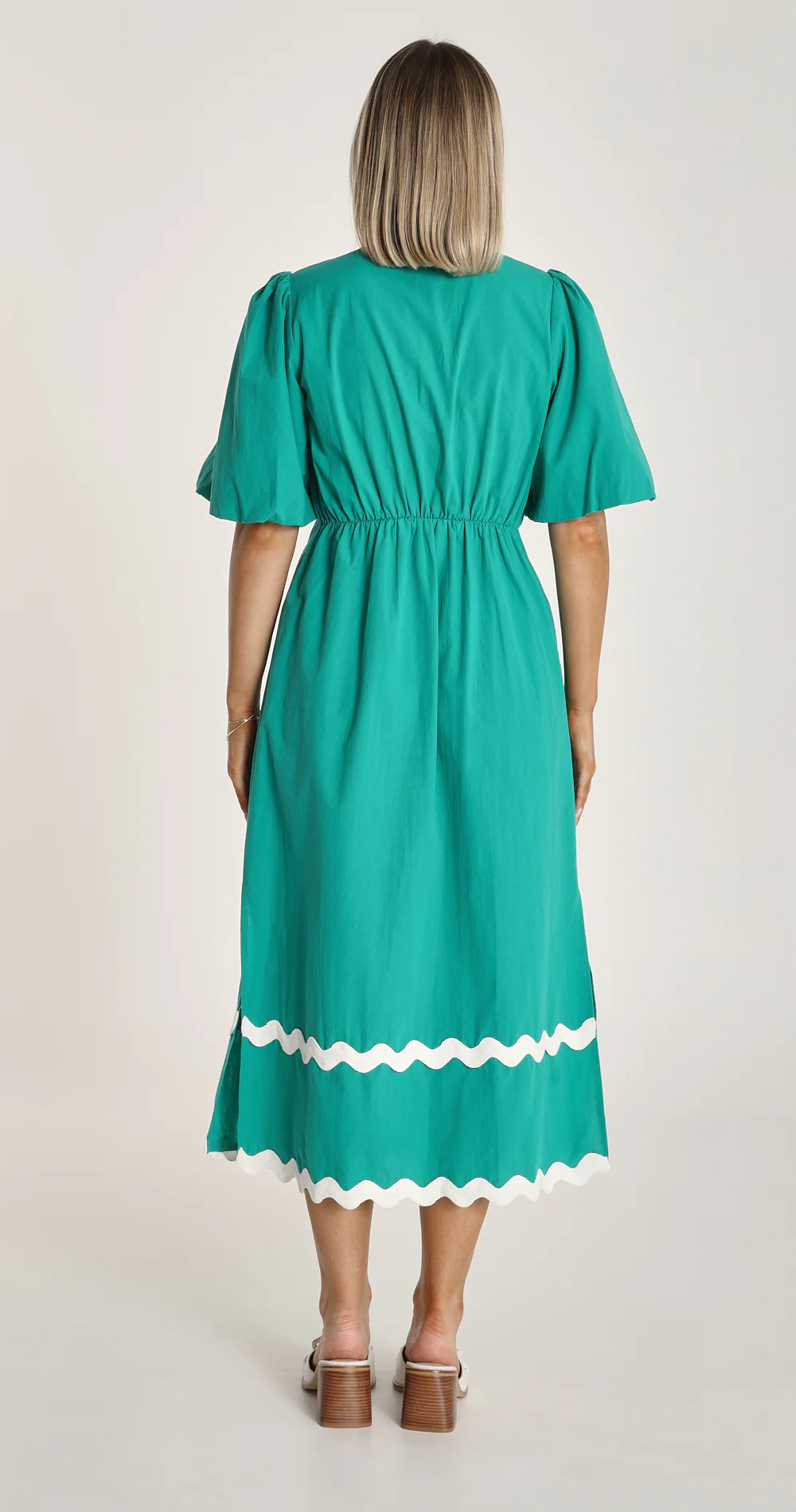 Bridget Dress - Green - Image 9