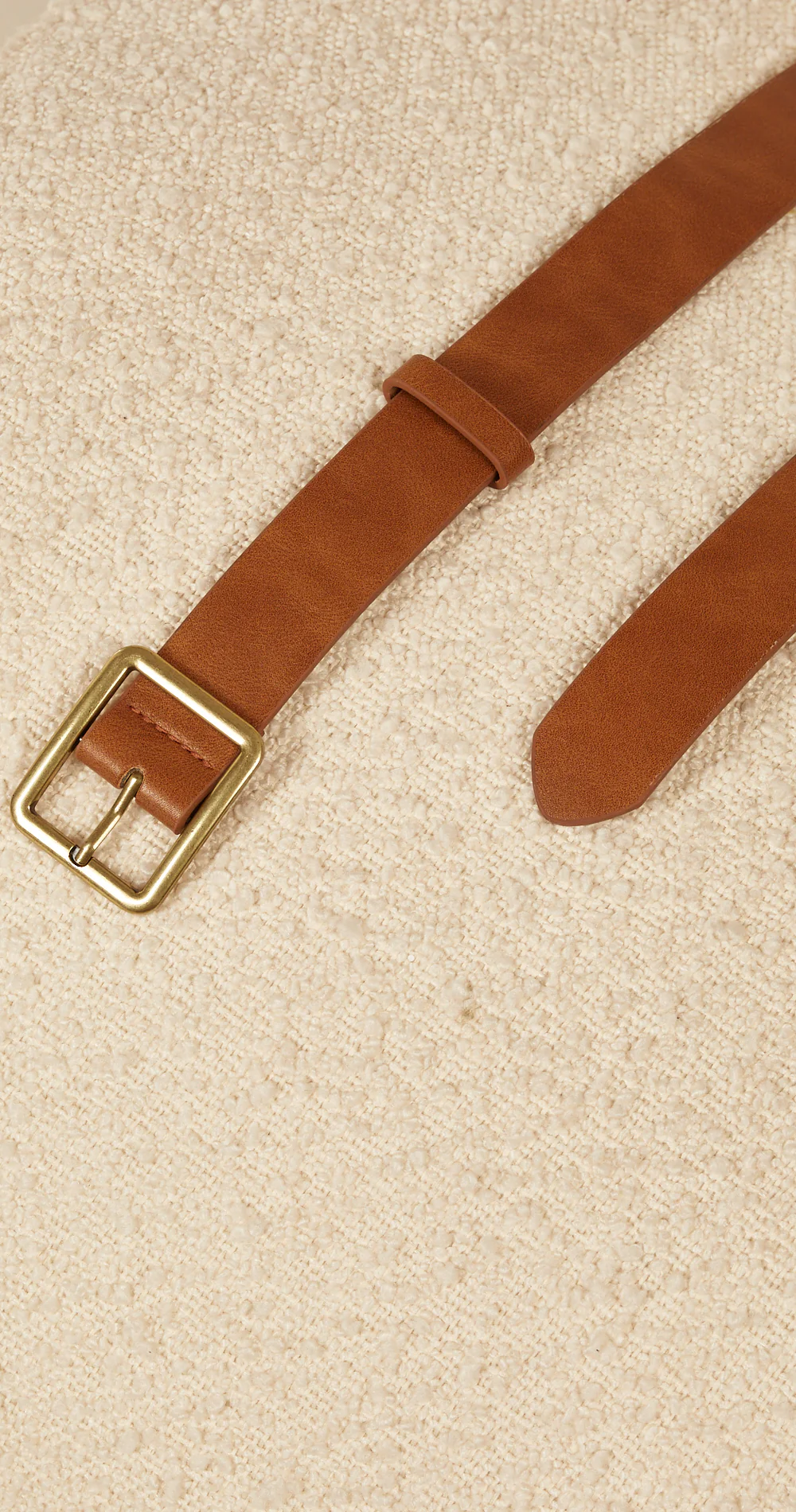 Brooke Belt - Tan Square - Image 3