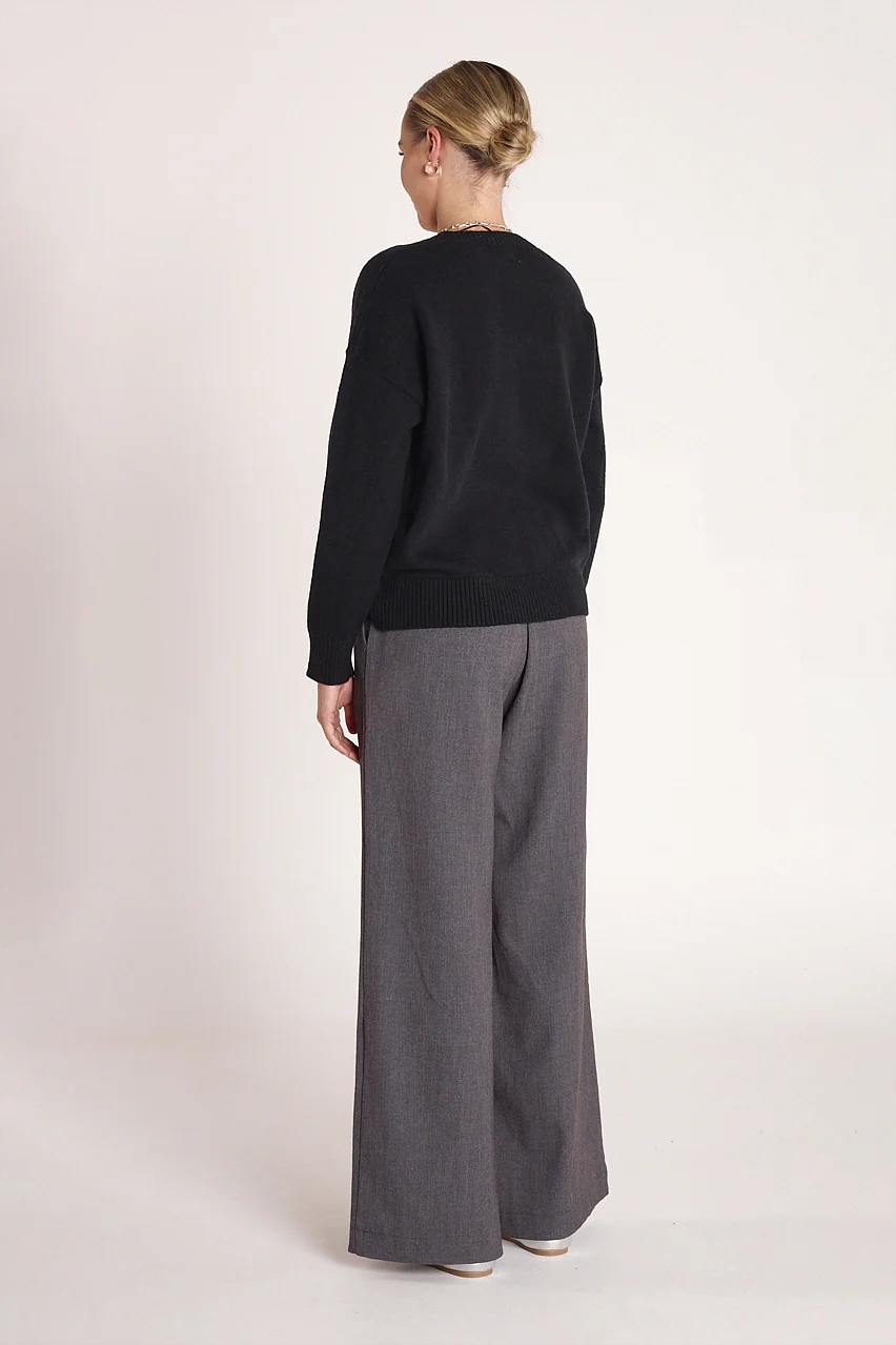 Callie Knit - Black - Image 4