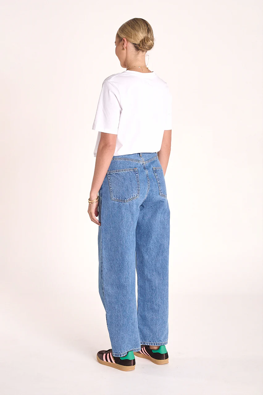 Carlee V Neck Tee - White - Image 5