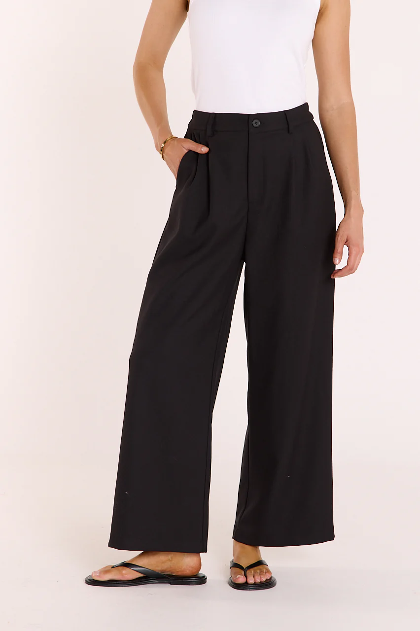 Carmen Cropped Pant - Black - Image 2