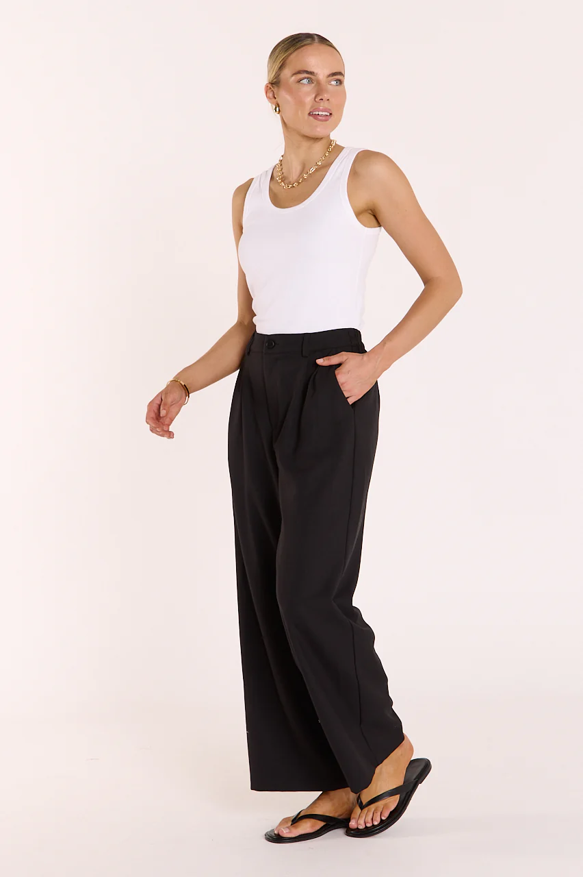 Carmen Cropped Pant - Black - Image 5