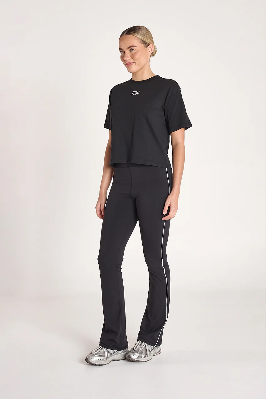Cassidy Flare - Black Stripe