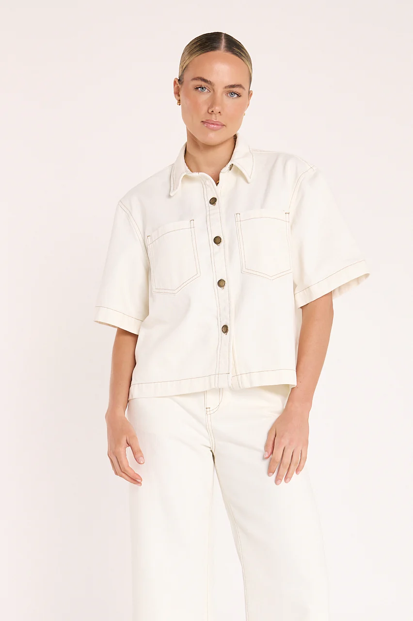 Cassie Shirt - Cream