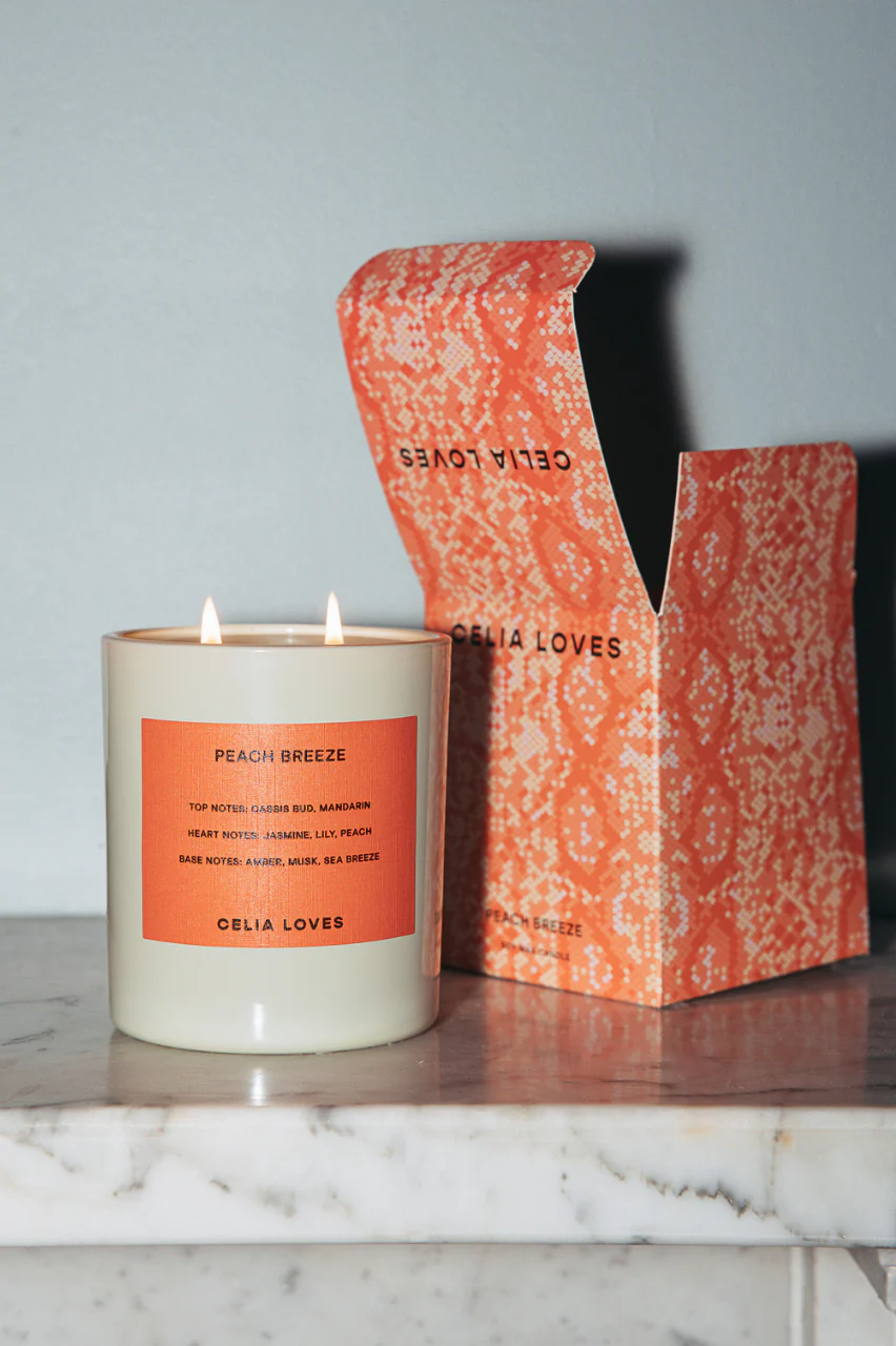 Celia Loves Candle - Peach Breeze - Image 3
